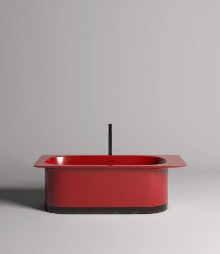 Ванна из искусственного камня Salini NINFEA 102721MF 180х82 отдельностоящая прямоугольная - фото 5